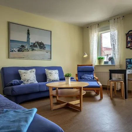 Appartamento Haus Strandhafer Fewo Corinna Strandnah, Balkon