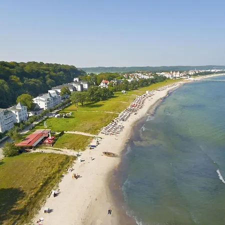 Haus Strandhafer Fewo Corinna Strandnah, Balkon * Binz